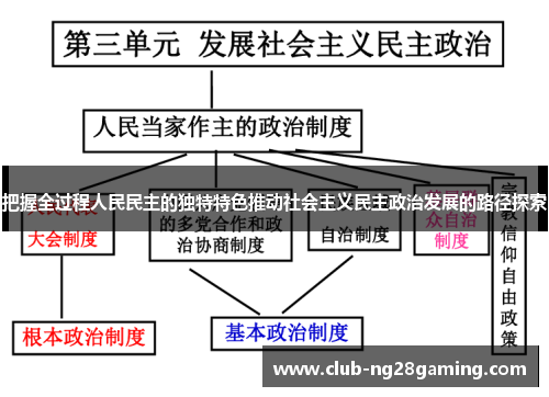 把握全过程人民民主的独特特色推动社会主义民主政治发展的路径探索