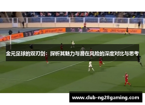 金元足球的双刃剑：探析其魅力与潜在风险的深度对比与思考